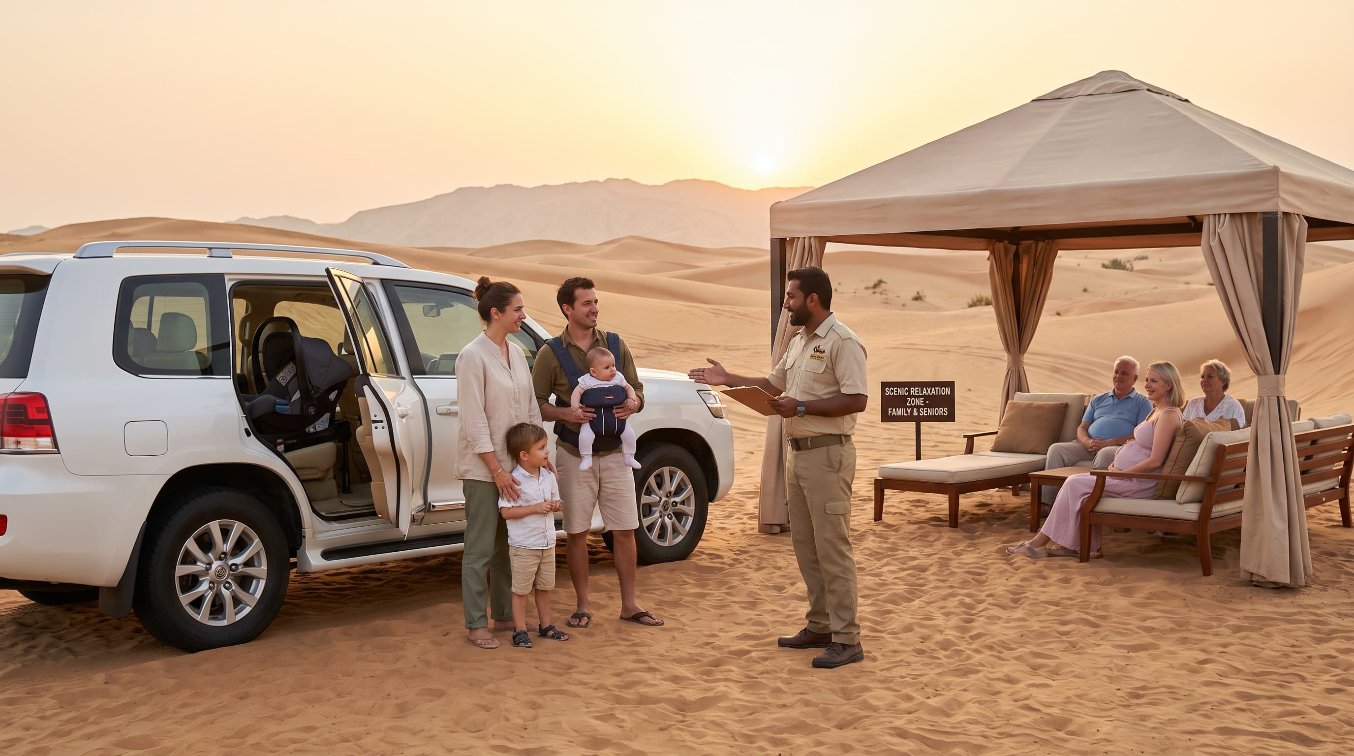 Desert Safari in Dubai: Age Limits, Pregnancy, Baby Seats and Cancellation